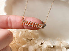 Load image into Gallery viewer, CZ Mama Necklace