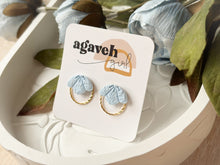 Load image into Gallery viewer, Floral Halo Studs