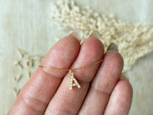 Load image into Gallery viewer, Pearl Monogram Necklace