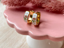 Load image into Gallery viewer, Tulip Fields Hoops