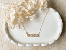 Load image into Gallery viewer, CZ Mama Necklace