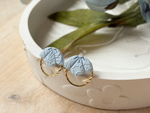 Load image into Gallery viewer, Floral Halo Studs