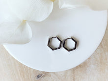 Load image into Gallery viewer, Silver Hexi Huggies