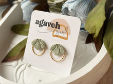 Load image into Gallery viewer, Floral Halo Studs