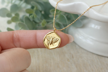 Load image into Gallery viewer, Nature's Coin Necklace