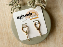 Load image into Gallery viewer, Serpentine Hoops
