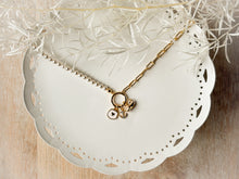 Load image into Gallery viewer, Pearls Charm Necklace
