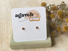 Load image into Gallery viewer, Bitty Square Studs
