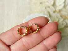 Load image into Gallery viewer, Olive Hoops
