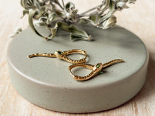 Load image into Gallery viewer, Serpentine Hoops
