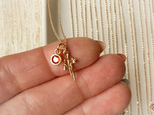 Load image into Gallery viewer, Birth Flower Necklace
