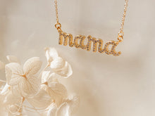 Load image into Gallery viewer, CZ Mama Necklace
