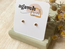 Load image into Gallery viewer, Bitty Square Studs
