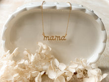 Load image into Gallery viewer, CZ Mama Necklace
