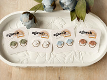 Load image into Gallery viewer, Floral Halo Studs
