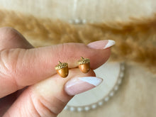 Load image into Gallery viewer, Little Oak Studs
