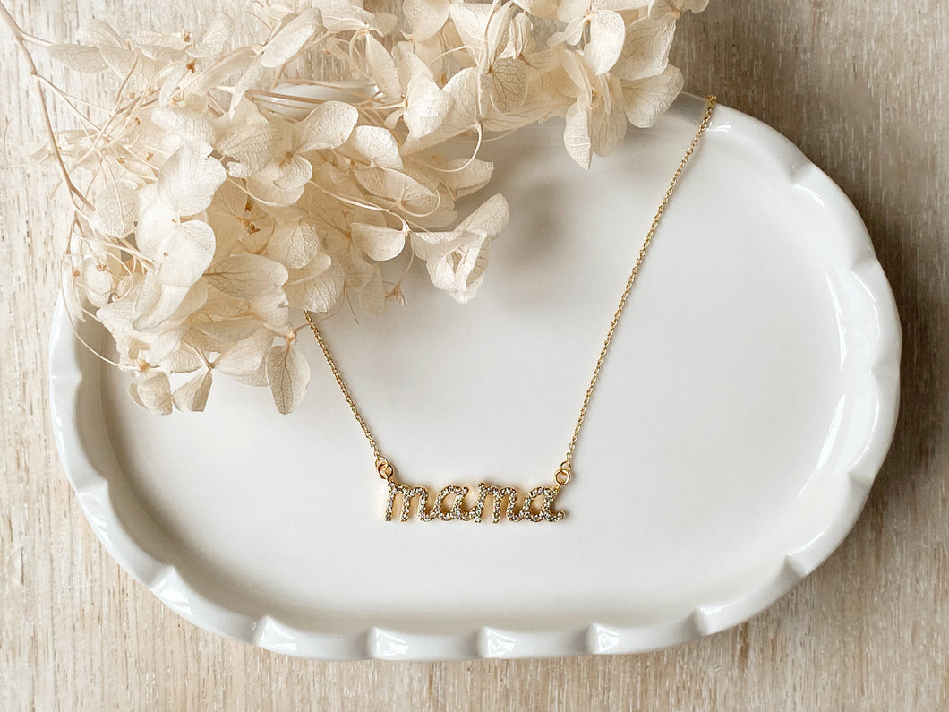 CZ Mama Necklace