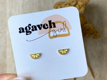 Load image into Gallery viewer, Limoncello Studs
