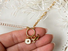 Load image into Gallery viewer, Pearls Charm Necklace
