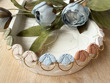 Load image into Gallery viewer, Floral Halo Studs
