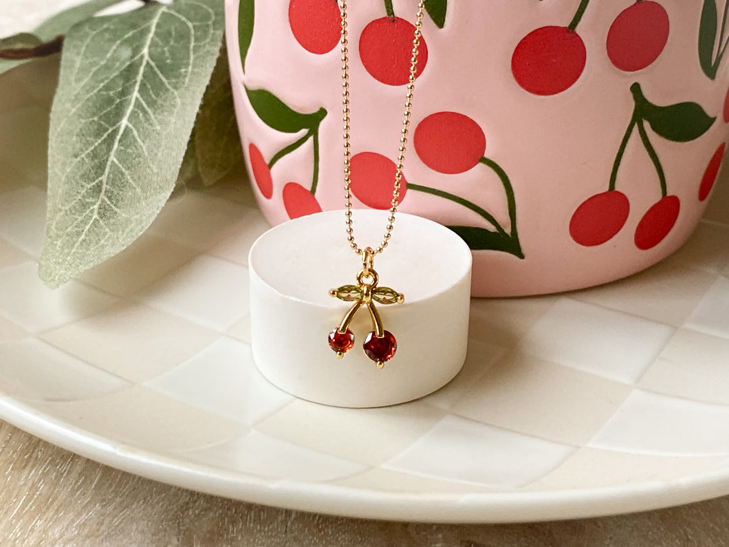 Cherry Pop Necklace