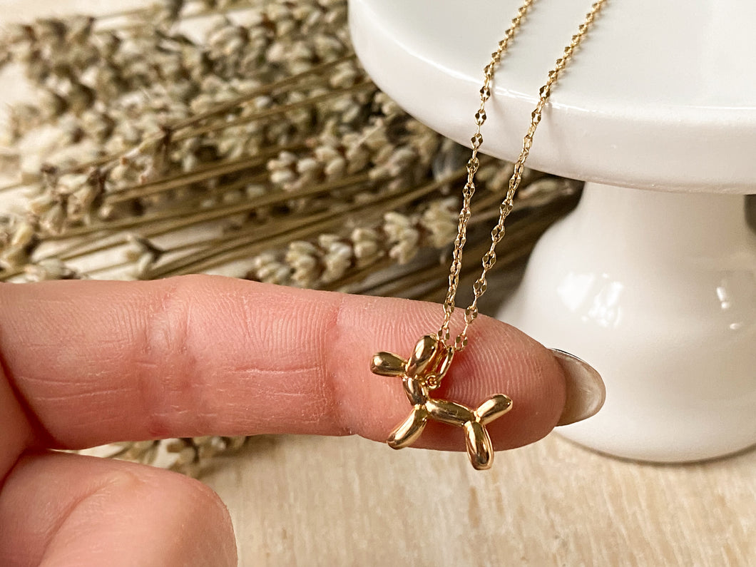 Balloon Dog Necklace