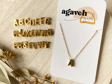 Load image into Gallery viewer, Simple Letter Necklace
