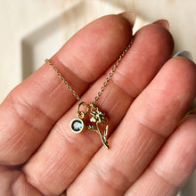 Load image into Gallery viewer, Birth Flower Necklace

